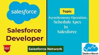 Asynchronous Operation Schedule Apex in Salesforce