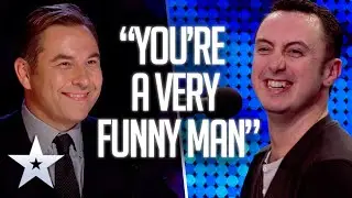 Unintentionally FUNNY act has Judges in STITCHES | Unforgettable Audition | Britain's Got Talent