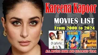 Unleashing the Blockbuster Reign of Kareena Kapoor: A Look at Her Iconic Movies List