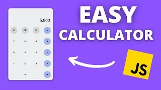 How to Make a Simple Calculator with HTML CSS AND Javascript TUTORIAL