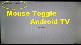 Mouse Toggle for Android TV