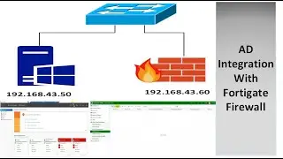 How to Integrate Active Directory With Fortigate Firewall & LDAP Configuration