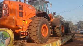 New Hitachi loader arrived for operation, New Hitachi loader ready for iron ore mining work