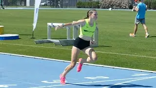 Živa Pfeifer (SLO) 100 m 11.93 National Record Girls U16 Atletski pokal Slovenije Koper 2023