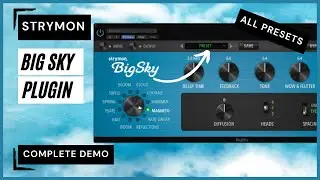 Strymon Big Sky Reverb PLUGIN | Complete Demo In Depth 🎸 Is it Worth it?