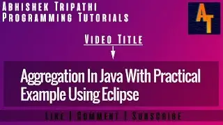 Aggregation In Java Part-27 # Aggregation In Java with example