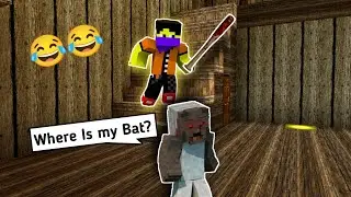 Granny In Minecraft Is Stupidly Funny 🤣🤣 |Minecraft funny|Basu Plays