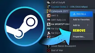 How to Remove a Game from Steam Library