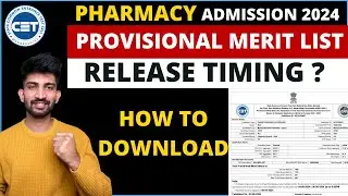 Pharmacy Merit List Release Dates 2024 | When Pharmacy Provisional Merit List will Release 2024