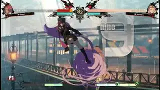 [Park] Millia vs Giovanna Guilty Gear Strive Gameplay
