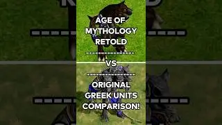 🏛️Age of Mythology Retold vs Original - Greek Units Comparison🏛️