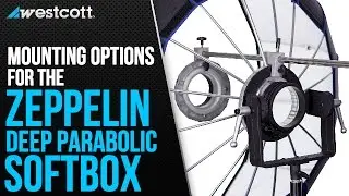 Mounting Options for Portrait Lighting with the Zeppelin Deep Parabolic Softbox