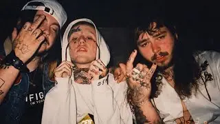 When Lil Peep & Post Malone partied together - FULL FOOTAGE.