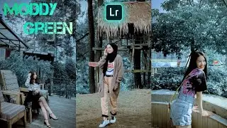 Rumus Lightroom Mobile - Moody Green preset || Tutorial Lightroom