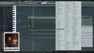 Drumdummie making beats in fl studio [02/26/2022]