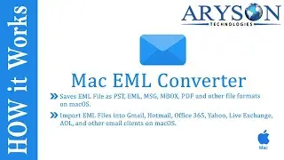 How to Convert EML to PDF for Mac using EML Converter