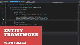 How to Create a SQLite Database with Entity Framework Core in an ASP.NET Core MVC WebApp! #1