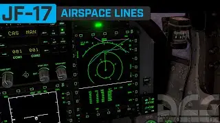 DCS | JF-17 Airspace Lines on the HSD.  (New Feature).