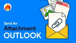 How to add an attachment in OUTLOOK