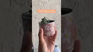 Turn Your Cans Into Cute Plant Pots! #repurposed #plantpots