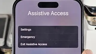 Assistive Access iOS 17 NOT Working iPhone/iPad SOLVED!