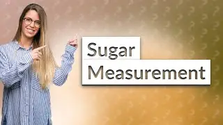 Can you measure sugar in mL?