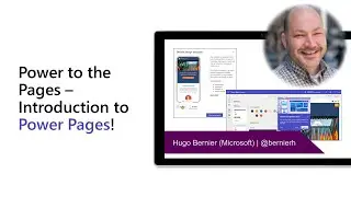 Power to the Pages – Introduction to Power Pages!