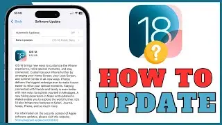 iOS 18 IS OUT - How To Install Update?