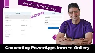 Connect Power Apps form to selected gallery record like a pro