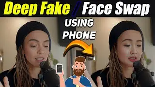 FREE AI Face Swap in videos using Deep Fake Easily using AI, How to Change Face in Video with phone