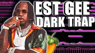 EST GEE DARK TRAP BEATS FROM SCRATCH | FL STUDIO TRAP TUTORIAL 2023