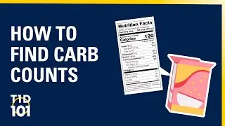 U-M Type 1 Diabetes 101 | Module 6 | How to Find Carb Counts