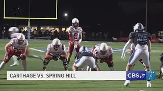 UNDER THE LIGHTS: Carthage vs. Spring Hill