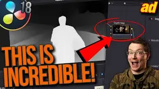 How to use the brand new DEPTH MAP tool in Davinci Resolve 18 Studio! Full Overview & Tutorial