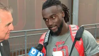 Ohio State CB Denzel Burke talks about interception: 'It’s just a great way to start off the season’