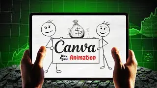 How To Make VIRAL Stick Figure Animations in Canva