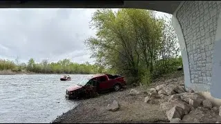 Driver arrested after driving off Orange St. embankment in downtown Missoula