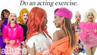 RuPaul's Drag Race All Stars Try 9 Things They've Never Done Before | Allure