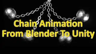 Chain Animation From Blender To Unity