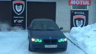 Led RGB Angel Eyes BMW 3 series e46 by TAU tech