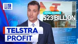 Telstra reveals $2 billion profit | 9 News Australia