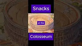 Snacks from the Colosseum in Ancient Rome