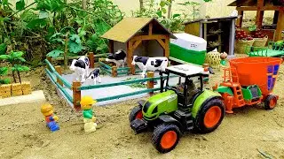 Top diy tractor making your own mini wooden farm | DIY mini cow barn | HP Mini