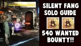 Destiny 2 Forsaken - Silent Fang Wanted Bounty - SOLO GUIDE!!!