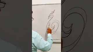 Muhammad calligraphy with double markers 