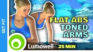 Flat Abs And Toned Arms Workout