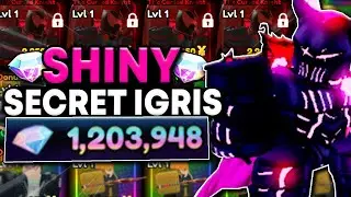 Spending 1,200,000+ GEMS For SECRET CURSED KNIGHT (IGRIS) In Anime Defenders