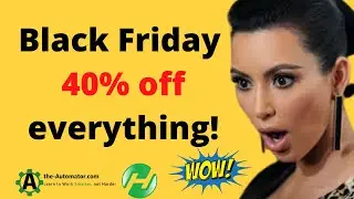 🎁Black Friday sale at the-Automator:   40% off Everything❗