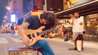 Sultans Of Swing - Dire Straits - Fluid Street Performance - Cover by Damian Salazar