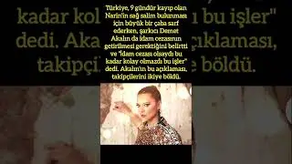 DEMET AKALIN'IN İDAM CEZASI YORUMU TARTIŞMA KONUSU OLDU